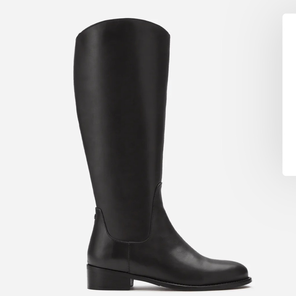 Knee High Extra Wide Calf Riding Boot - Size 8